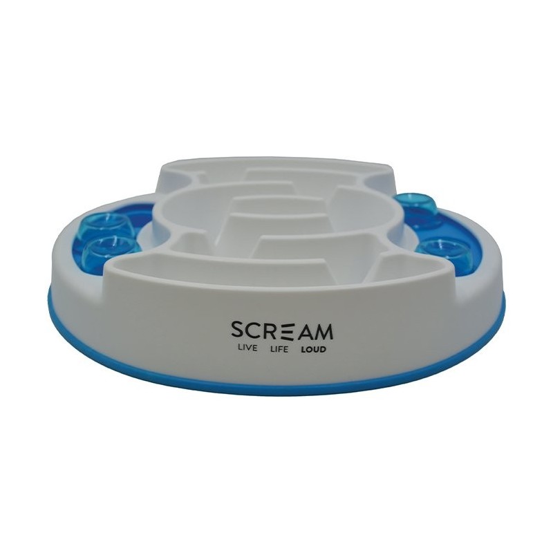 Scream Slow Feed Interactive Puzzle Bowl (27x31cm)
