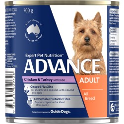 ADVANCE Adult All Breed Chicken, Turkey & Rice 