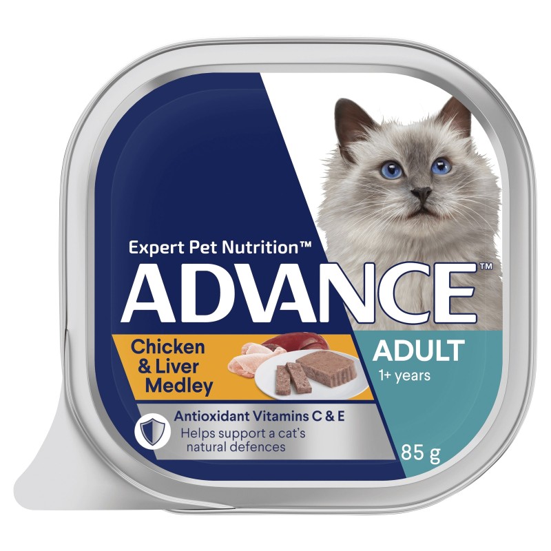 Advance Cat Chicken & Liver Medley 85g