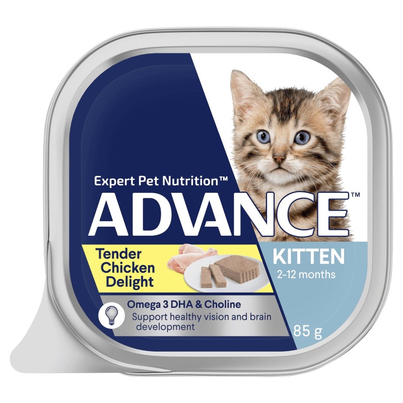 Advance Kitten Tender Chicken Delight 85g 
