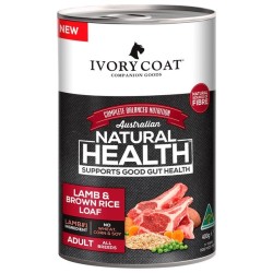Ivory Coat Wholegrain Lamb & Brown Rice Wet Dog Food 400g