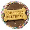 Huds and Toke Happy Birthday Carob Frosted Doggy Cake 12cm
