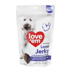 Love 'em Lamb & Rosemary Jerky 200g