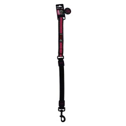 Scream Reflective Bungee Leash with Padded Handle (Loud Pink)
