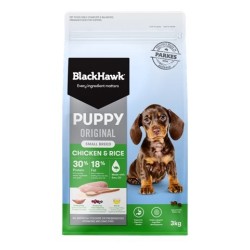 Black Hawk Puppy Small Breed Chicken & Rice Recipe