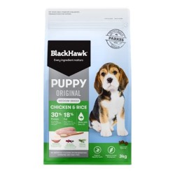 Black Hawk Puppy Medium Breed Chicken & Rice Recipe