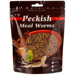 Peckish Dried Meal Worms 100g