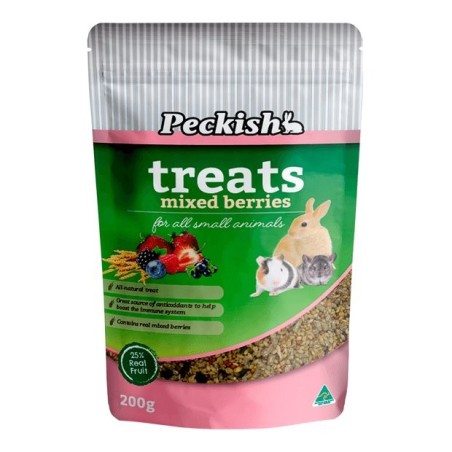 Peckish Small Animal Mixed Berry Treats 200g