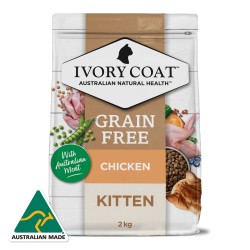 Ivory Coat Grain Free Dry Kitten Food Chicken