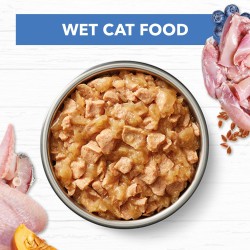 Ivory Coat Grain Free Adult Wet Cat Food Chicken & Ocean Fish in Jelly