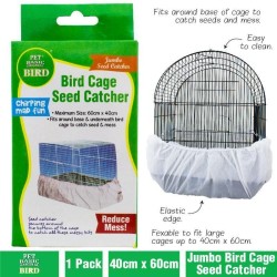 Pet Basic Original Jumbo Bird Cage Seed Catcher (60x40cm)