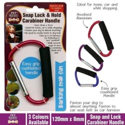 Pet Basic Original Snap Lock & Hold Carabiner Handle