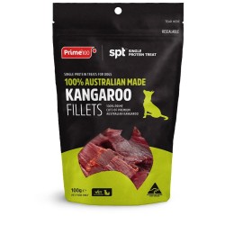 Prime100 spt Kangaroo Fillets Dog Treats 100g