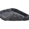Midwest Quiet Time Bolstered Dog Bed Grey