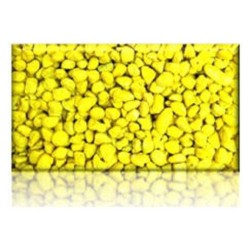 APS Fish Tank Aquarium Gravel 6mm 2kg Yellow