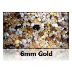 Coffs Gold Fish Tank Aquarium Gravel 6mm