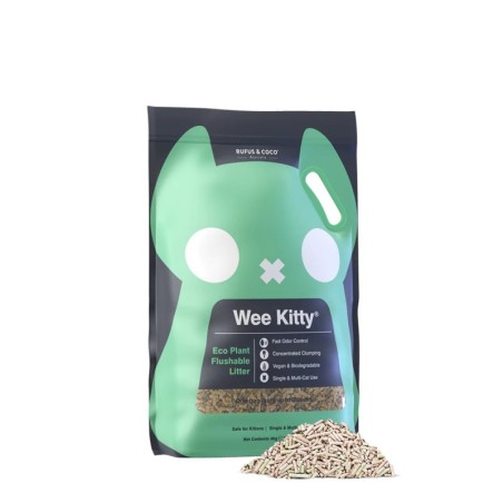 Rufus & Coco Wee Kitty Eco Plant Clumping Litter