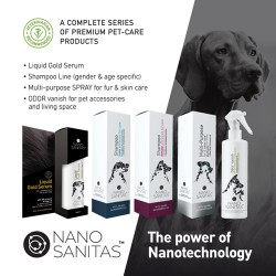 Nano Sanitas Male Advanced Fur Care Shampoo 250mL
