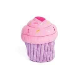 ZippyPaws Nomnomz Pink Cupcake