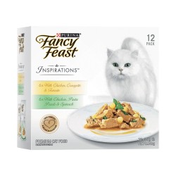 Fancy Feast Inspirations Chicken Variety Pack 70gx12