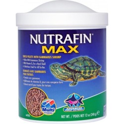 Nutrafin Max Turtle Pellets with Gammarus Shrimp 340g