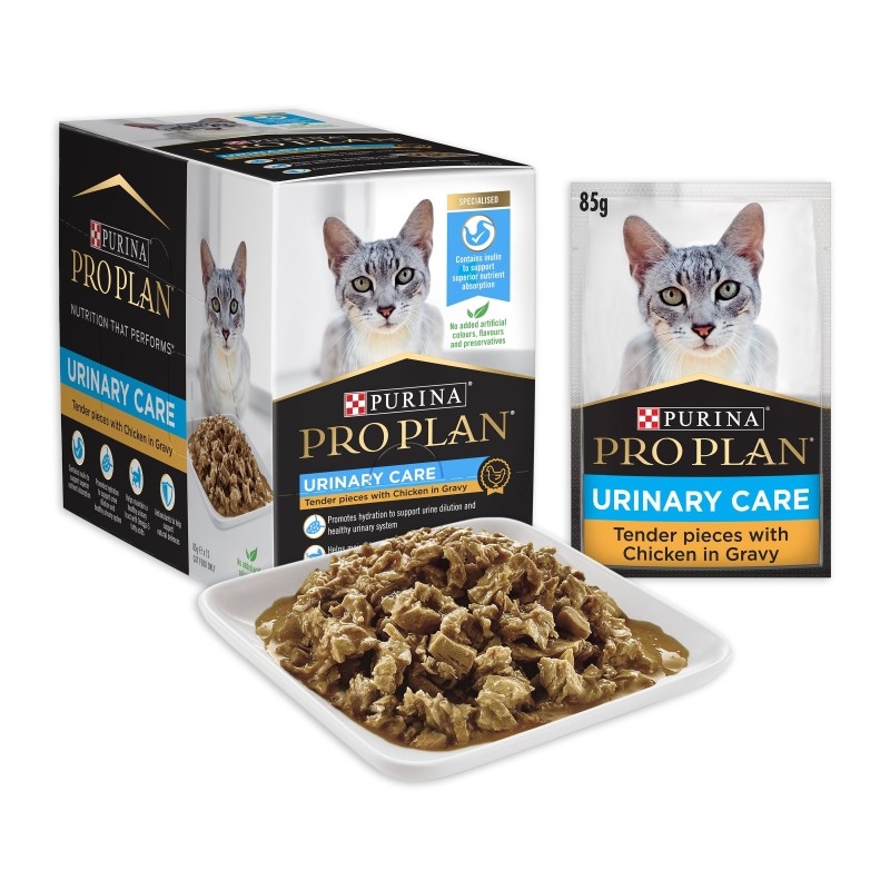 Pro Plan Urinary Tract Health Chicken Gravy Wet Cat Food Pouches