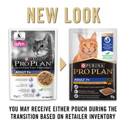 Pro Plan Adult 7 Plus Chicken Gravy Wet Cat Food Pouches