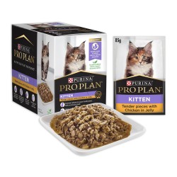 Pro Plan Kitten Chicken Jelly Wet Cat Food Pouches
