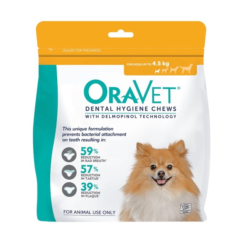Oravet Extra Small Dog Dental Chews 28 Pack