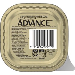 ADVANCE Wet Adult Dog Healthy Weight with Turkey & Rice 100g x 12