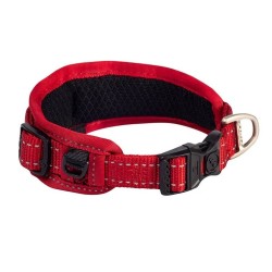 Rogz Classic Padded Collar Red