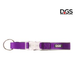 DGS Comet LED Safety Collar Purple