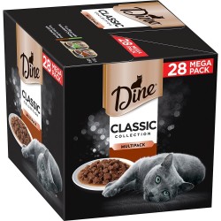 Dine Multipack Classic Collection Succulent Chicken & Beef and Liver 28 x 85g