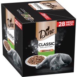 Dine Multipack Classic Collection Succulent Chicken & Tender Turkey 28 x 85g