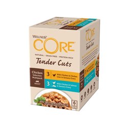Wellness Core Tender Cuts for Cats Chicken & Salmon