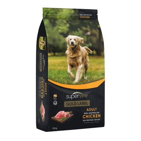 Super Vite Gold Label Adult Chicken Dry Dog Food