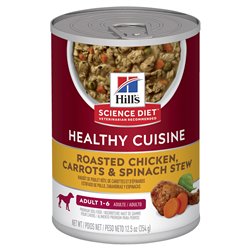 Hill's Science Diet Adult Healthy Cuisine Chicken & Carrort Stew Canned Wet Dog Food