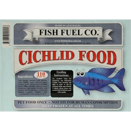 Fish Food Co. Cichlid Food 110g