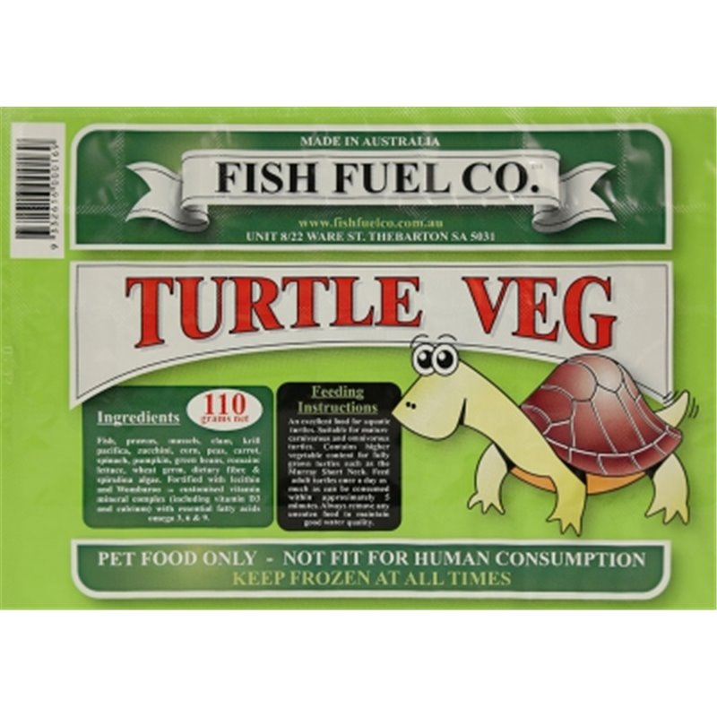 Fish Fuel Co. Turtle Veg 110g