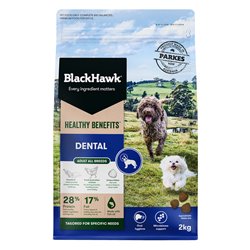Black Hawk Healthy Benefits Dental Chicken Adult Dog Food