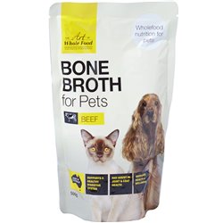 Art of Whole Food Beef Broth for Pets 500g