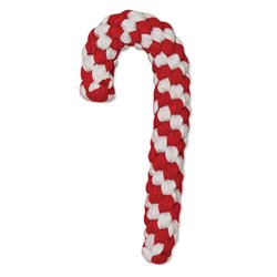 Prestige Christmas Candy Cane Rope Dog Toy