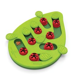 Nina Ottosson Puzzle & Play Buggin Out Treat Dispensing Cat Toy - Green