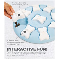 Nina Ottosson Smart Interactive Puzzle Dog Toy for Puppies - Level 1