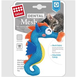 GiGwi Dental Mesh Seahorse with Catnip