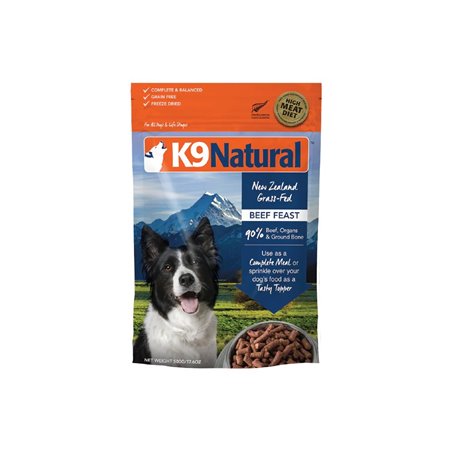 K9 Natural Beef Feast Freeze-Dried Dog Food
