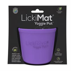 LickiMat Yoggie Pot Purple
