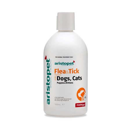 Aristopet Flea & Tick Shampoo For Dogs & Cats 250ml