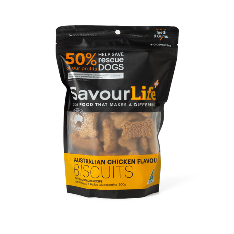 SavourLife Chicken Flavour Biscuits 500g