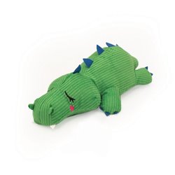 ZippyPaws Snooziez with Shhhqueaker Alligator